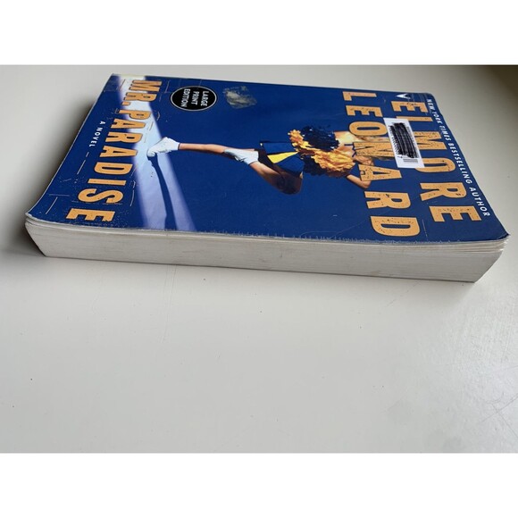 Mr. Paradise First Print 04 Ed Elmore Leonard Large Print Edition Ex Library EUC - Picture 6 of 8